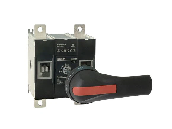 DC Isolator 1500V DC 400A 2P Solar Isolator Switch TUV Certified BH-400-2P